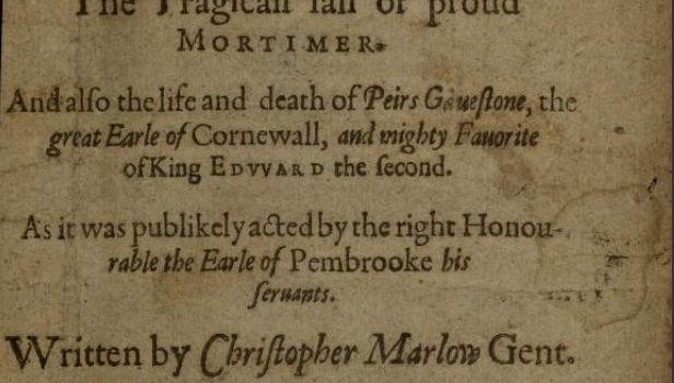 Edward II title page