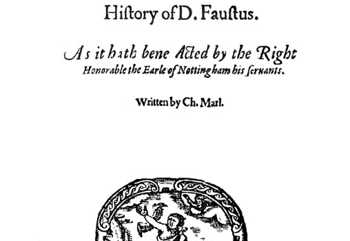 Faustus title screenshot