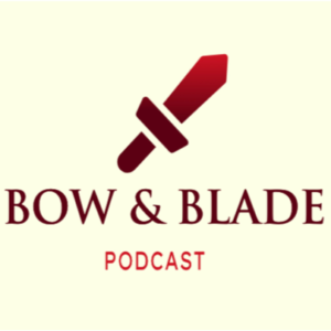 Image of the Bow and Blade podcast logo