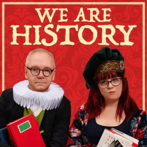 Image of the We Are History podcast logo